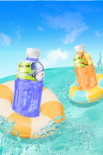 cojo cojo, nata de coco, nước ép trái cây có thạch, nước ép trái cây