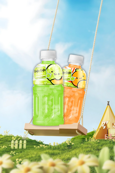 cojo cojo, nata de coco, nước ép trái cây có thạch, nước ép trái cây