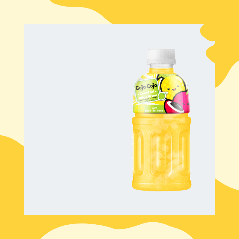 cojo cojo, nước ép trái cây có thạch, nata de coco